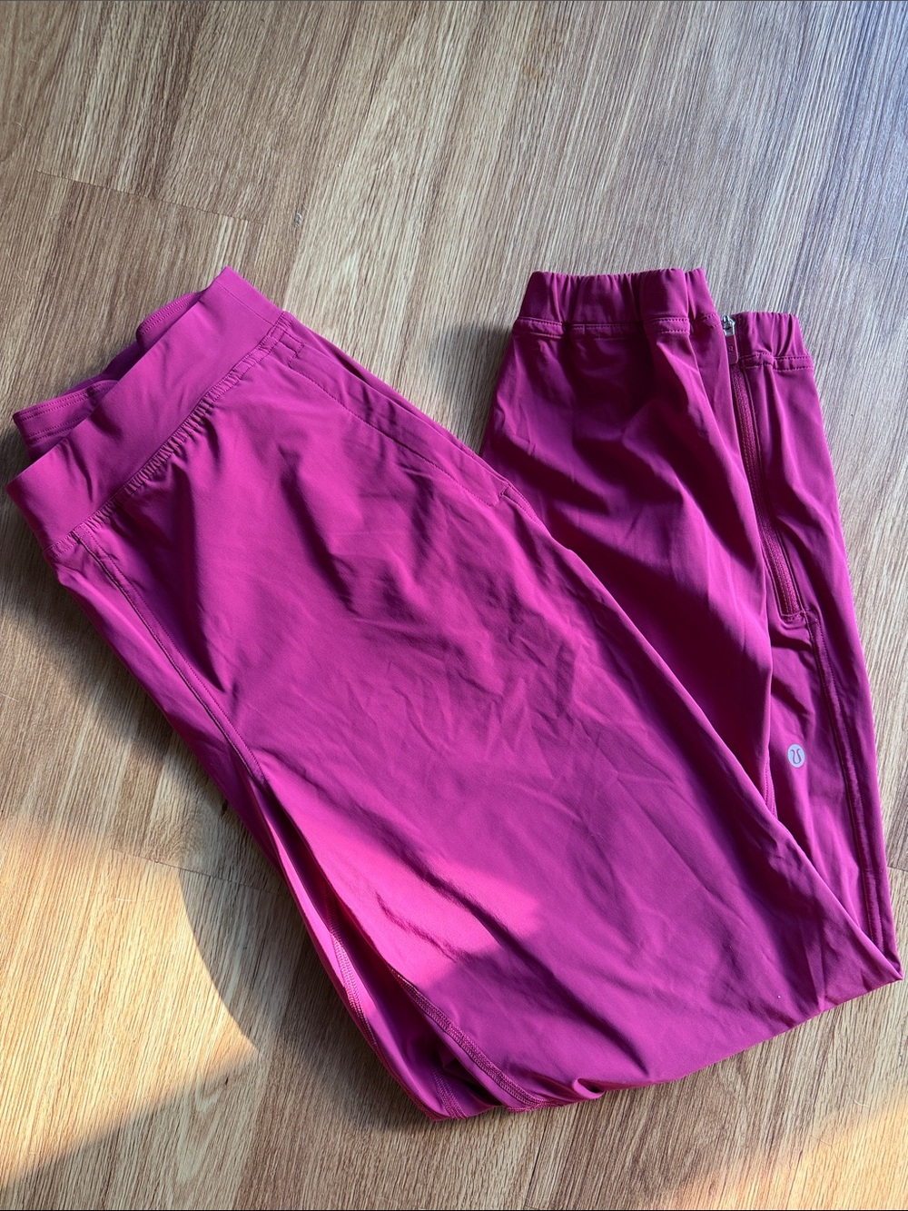 lululemon athletica Raspberry pink joggers